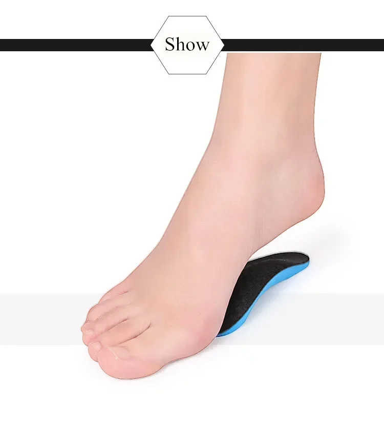 EVA Flache Füße Arch Support Orthopädische Einlegesohlen Pads Für Schuhe Männer Frauen Fuß Valgus Varus Sport Einlegesohlen Schuheinlagen Zubehör – Detail 7