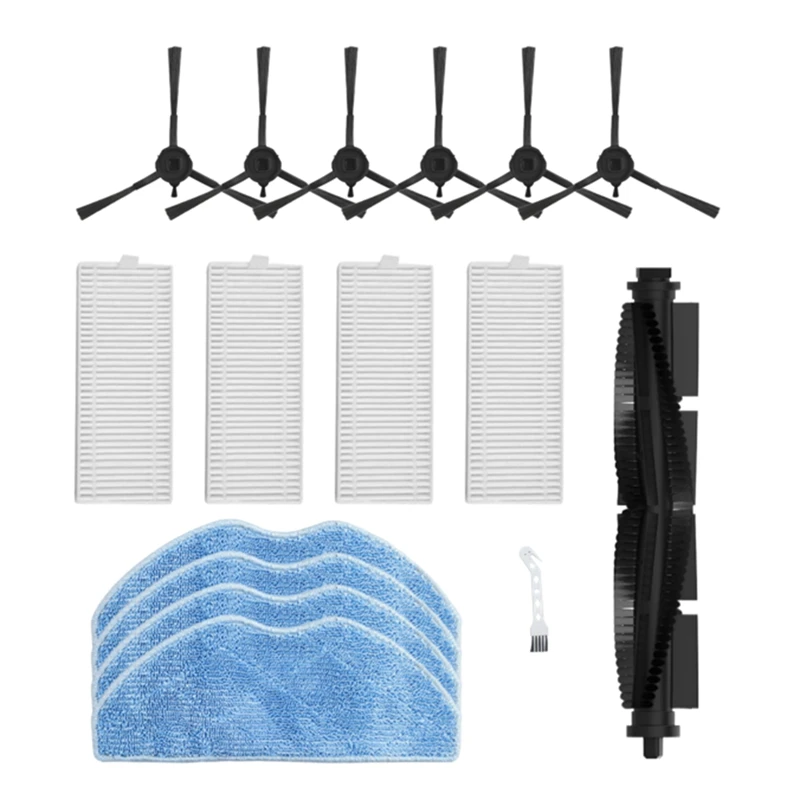 

Main Side Brush Hepa Filter As Shown Plastic For 360 S8 S8 PLUS Robot Vacuum Cleaner