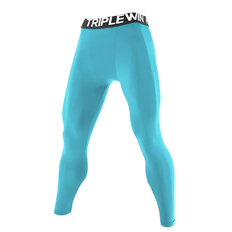 Men Running Tights GYM Pants Basketball Football Soccer Fitness Exercise