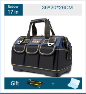 Tool Bag Electrician Tools Carpentry Hardware Repair Portable Storage Organizers Box Work Spanner Toolbox Kitbag Big Toolkit tool chest for sale Tool Storage Items
