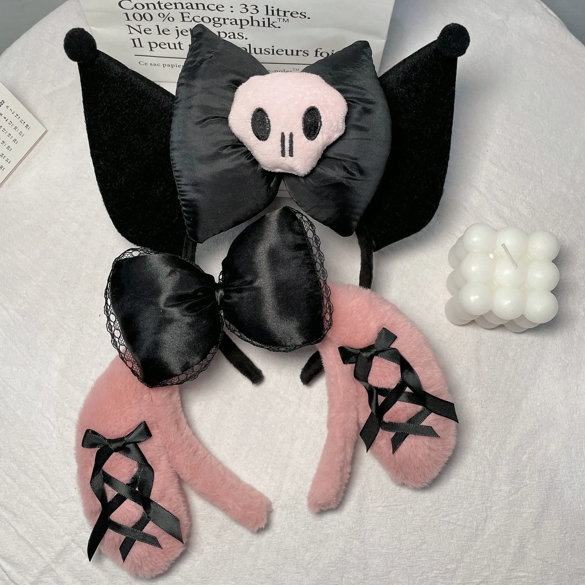 

Sanrio Kurome Melody обруч для волос оптом серия Dark Mine Sanrio шпилька для волос аксессуары для девочек Подарки