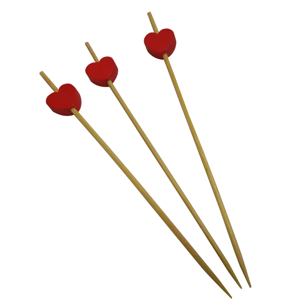 

Food Picks Cocktail Fruit Appetizer Drink Picks Sticks Disposable Wood Toothpicks Party Supplies (Assorted Patterns)