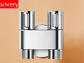 Silver angle valve