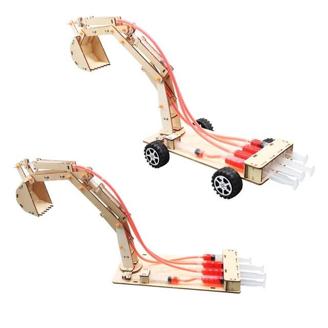 Hydraulic Excavator DIY Model Science Experiment 1
