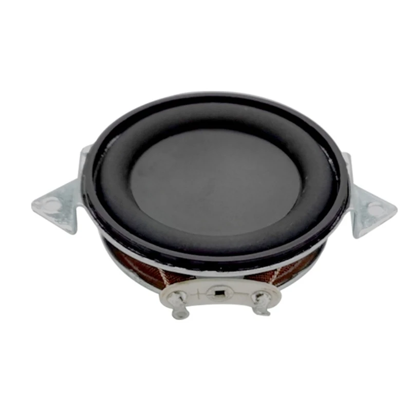 Speaker 5W 4Ohm 40mm Diameter Round Replacement Loudspeaker Speaker Neodymium Rubber Side P9JD