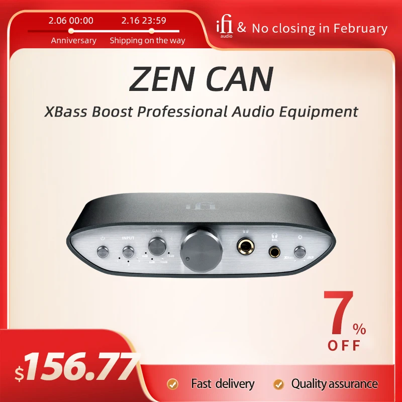 Ifi Zen Can Amplificatore Per Cuffie Bilanciato Da Tavolo Hifi Music Power Enhancement Xbass Boost Attrezzatura Audio Professionale
