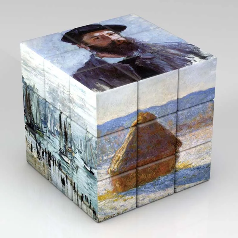 Rubik's cube Peinture Maitre