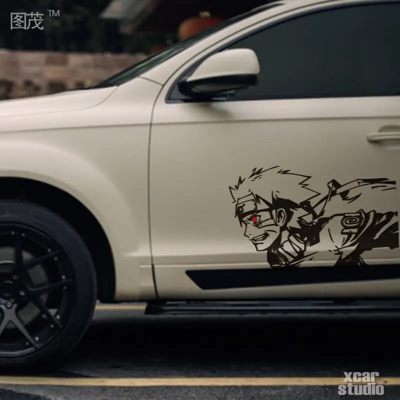 Adesivo de carro de alta qualidade hotnaruto akatsuki membro nuvem