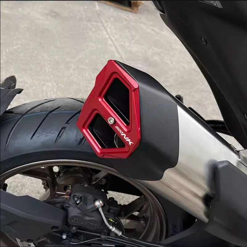 2023 800NK Accessiores CFMOTO NK 800 NK800 오토바이 배기 후드 가드 커버 후면 트림 장식 커버 파이프 테일 엔드