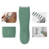 Body Hair Trimmer Shaver for Men Ball Trimmer for Groin Pubic Replaceable Ceramic Blade Groomer Electric Razor Waterproof Clippe 3