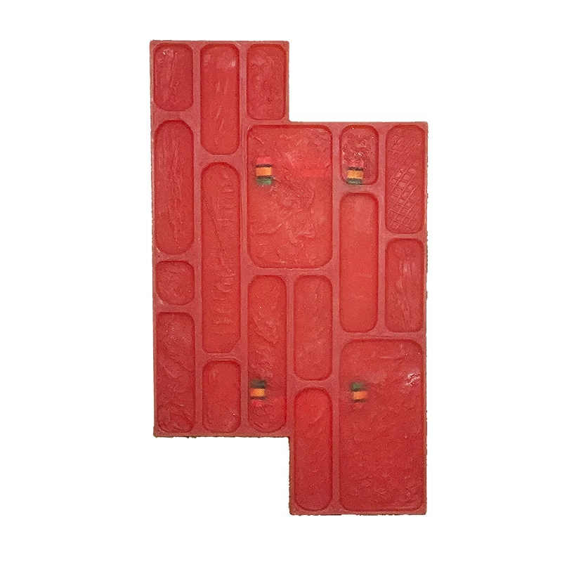 Cement Imitation Embossed Antique Brick Mold Culture Stone Wall Pattern DIY Stamped Floor Mold