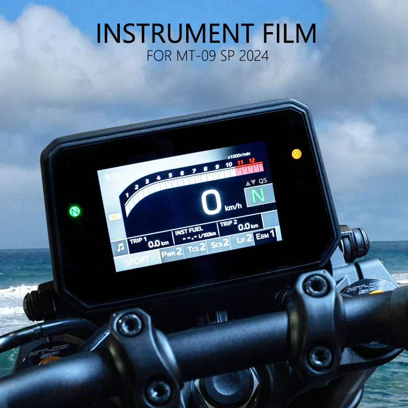 Fit for Yamaha MT-09 Motorcycle Screen Protector sticker Instrument Film MT09 MT 09 SP Screen Dashboard Protection Motorcycle Screen Protector