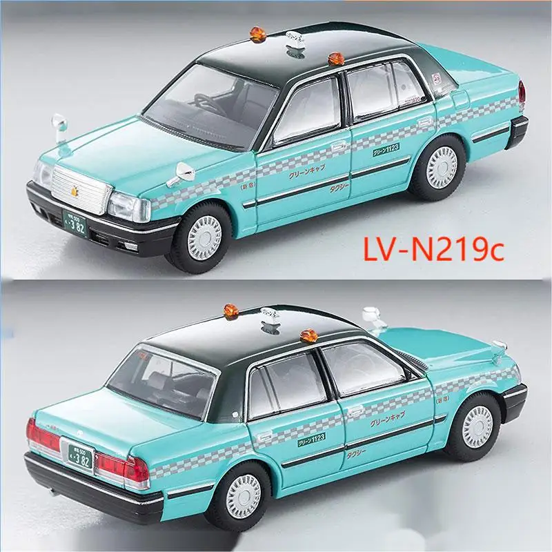 

TOMYTEC TLV 1/64 LV-N219c Crown Sedan Green-Cab Taxi Die-cast alloy car model collection display gifts