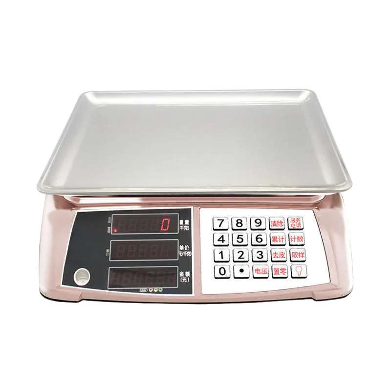 zhejiang yiwu 30kg 40kg smart scales electronic scale with big display