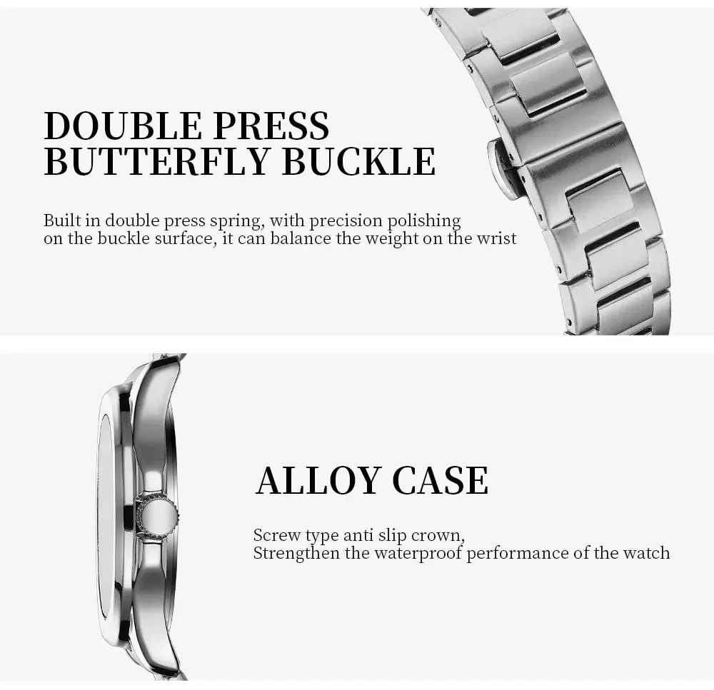 Waterproof & Quartz Watch 2653 Nibosi