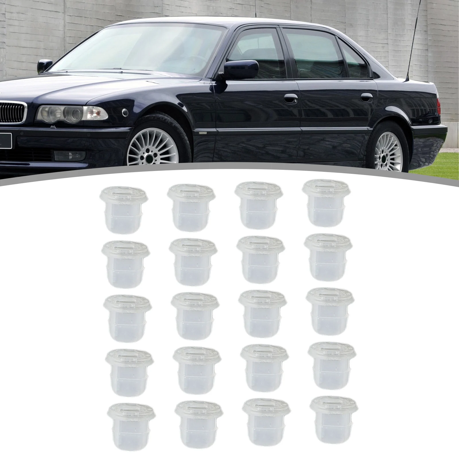 

20Pcs Car Interior Trim Moulding Fixing Clip Retainer For Auveco 21763 For BMW E38,E39,E90,E91/E92 #51458161557 Accessories