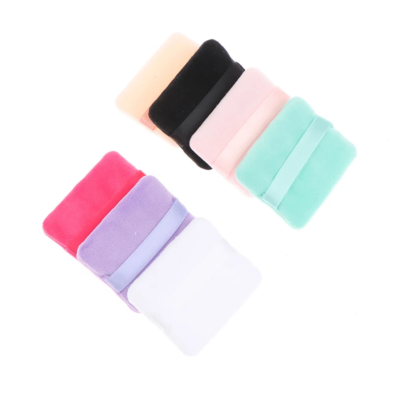 1PC Square Loose Powder Puffs Makeup Sponge Facial Cosmetic Puff Foundation Makeup Beauty Tools New