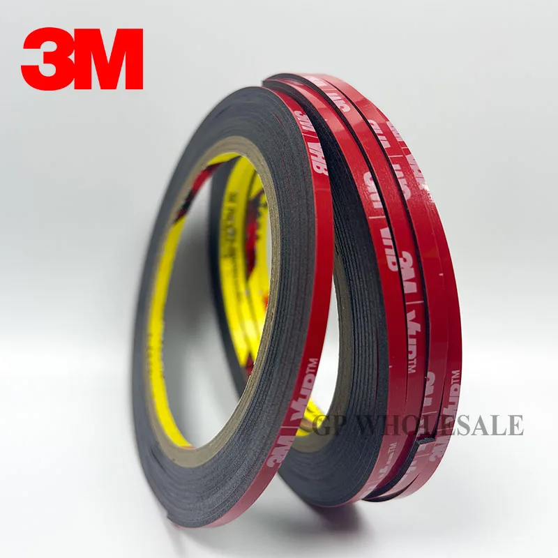 Piccoli Brividi Vhs Nastro VHB 4991 Ad Alte Prestazioni: Rotolo Da 19 Mm X 3 M, Resistentissimo Per Esterni E Interni Biadesivo 3m