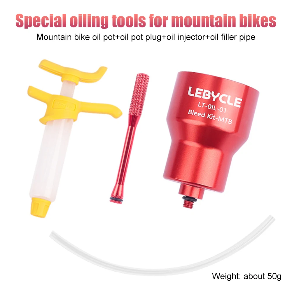 LEBYCLE Bicycle Brake Oil Change Filling Tools Lightweight Bike Brake Oil Change Tool MTB Road