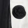 Luxury Long Chiffon Scarf Female Print Rose Thin Narrow Scarf Floral Satin Hair Band Bag Ribbon Scarfs Women Small Neckerchief 5