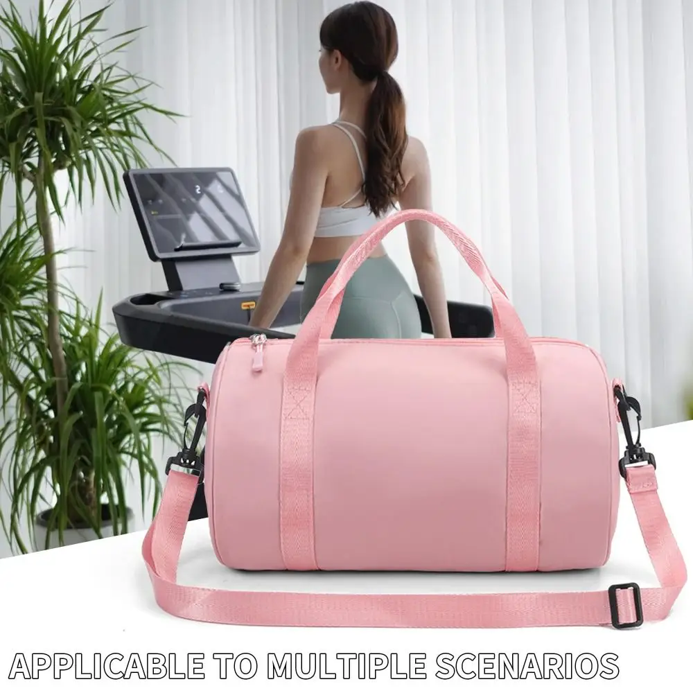 New Mini Gym Bag Solid Color Waterproof Shoulder Bags Lightweight Large Capacity Yoga Bag for Women