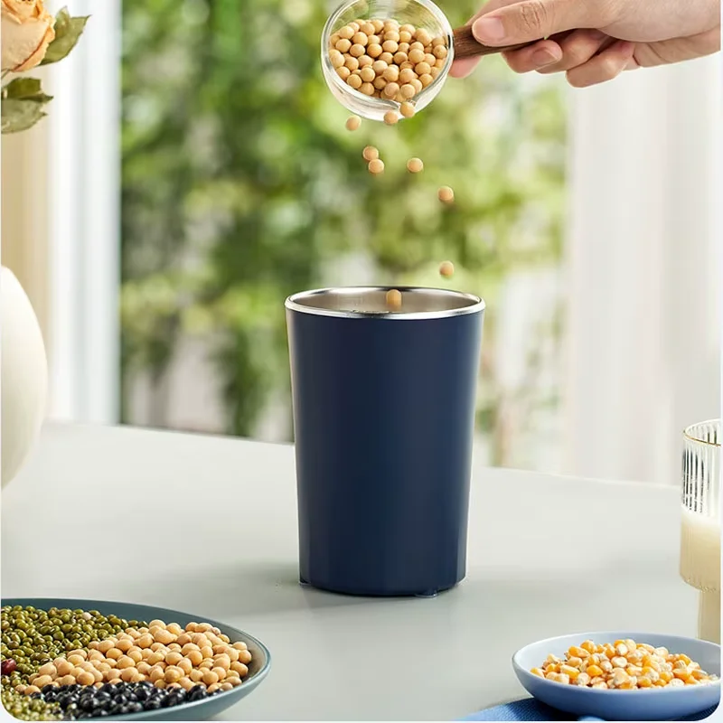 Electric Kitchen Cereal Chopper 6 Blade Coffee Grinder Portable Baby Food Maker Washable Coffee Bean Grinder Blender