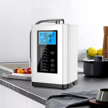 เครื่องทําน้ําอัลคาไลน์ Ionizers อุปกรณ์น้ํา PH ตู้น้ําอัลคาไลน์ 5 แผ่นเคลือบแพลทินัมเครื่อง Ioniser น้ําอัลคาไลน์ 2