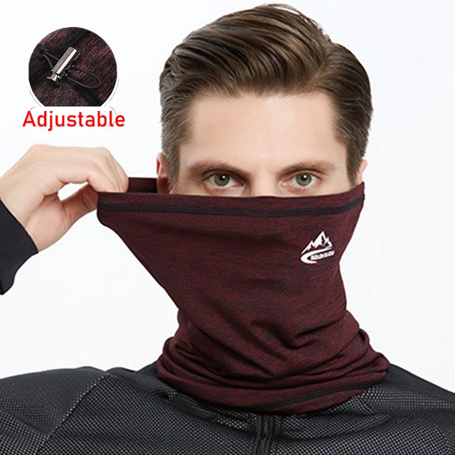 Cagoule coupe-vent unisexe pour homme, masque d'hiver, écharpe, cache-cou,  bandana, cyclisme, ski, extérieur, moto, sourire - AliExpress