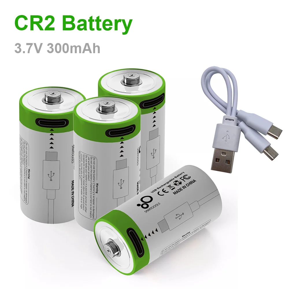 Basics CR2 Lithium Batteries, 3 Volt, Long Lasting Power, Low  Self-Discharge Rate Pack of 4