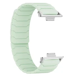 Magnetic Loop Silicone Sport Strap Replacement Band for Huawei Fit 4 Pro (MGS)