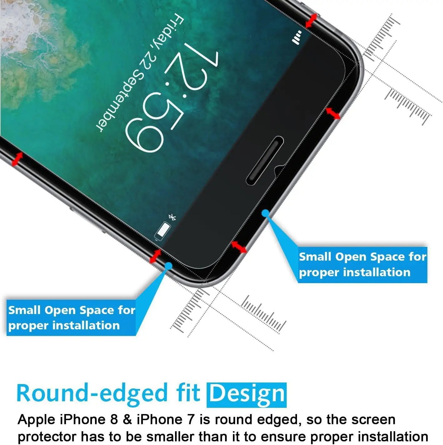 Premium 9H Tempered Glass Screen Protector Film - 2/4 Pack, High Clarity and Durability