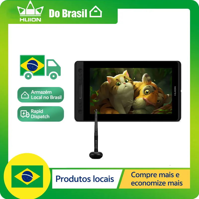 HUION Kamvas Pro 13 GT-133 Pen Display Digital Graphic Tablet