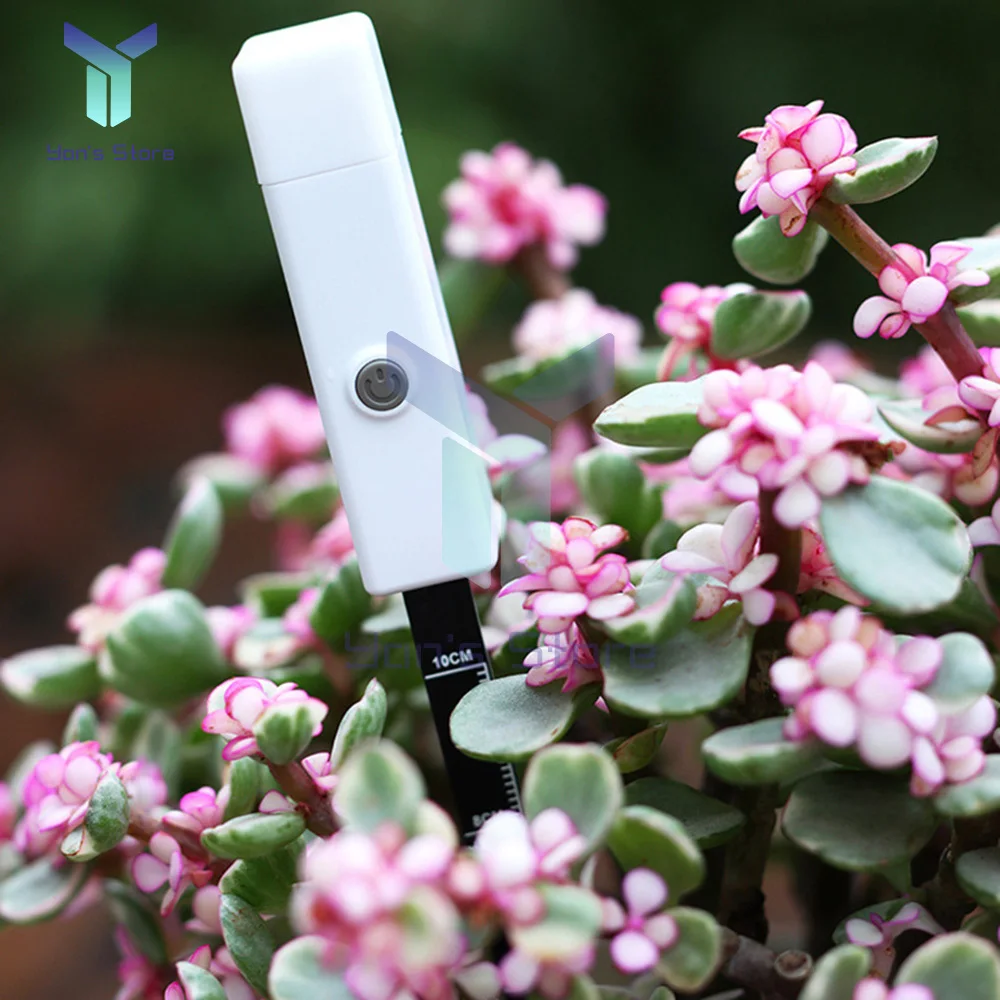 Soil Moisture Sensor Temperature Humidity Tester Garden Plant Detector Meter For Home Planting