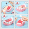 Wooden Pretend Play Doctor Educational Toys for Children Simulation Dentist Check Brush Teeth Medicine Set Role Playing Games 4