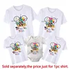 Disney Trip 2025 Family Matching Shirts Funny Mickey Minnie Tshirts Look Dad Mom Kids Tees Top First Disneyland Vacation Outfits 4