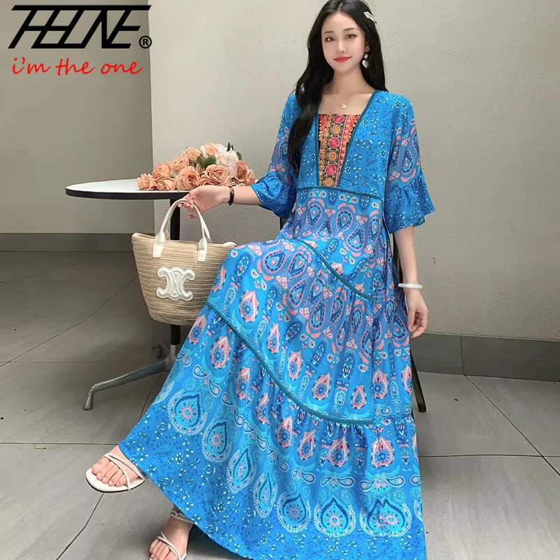 indian style beach dresses Indi Maxi Dress – T&C Surf Designs main image 0