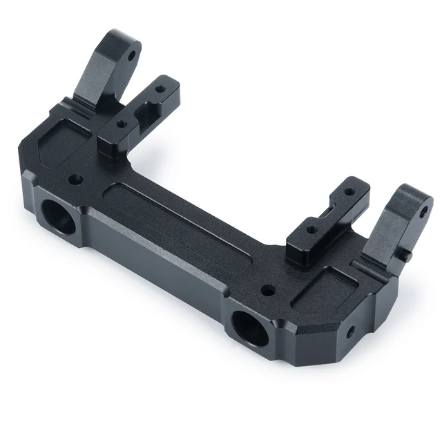AXSPEED Metal Alloy Front&Rear Bumper Servo Mount Bracket for Axial SCX6 AXI05000 Jeep JLU Wrangler 1/6 RC Crawler Car Parts