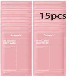 Enhanced Collagen - Infused Overnight Hydrogel Mask for Hydration, Elasticity, and Firming (15pcs)
