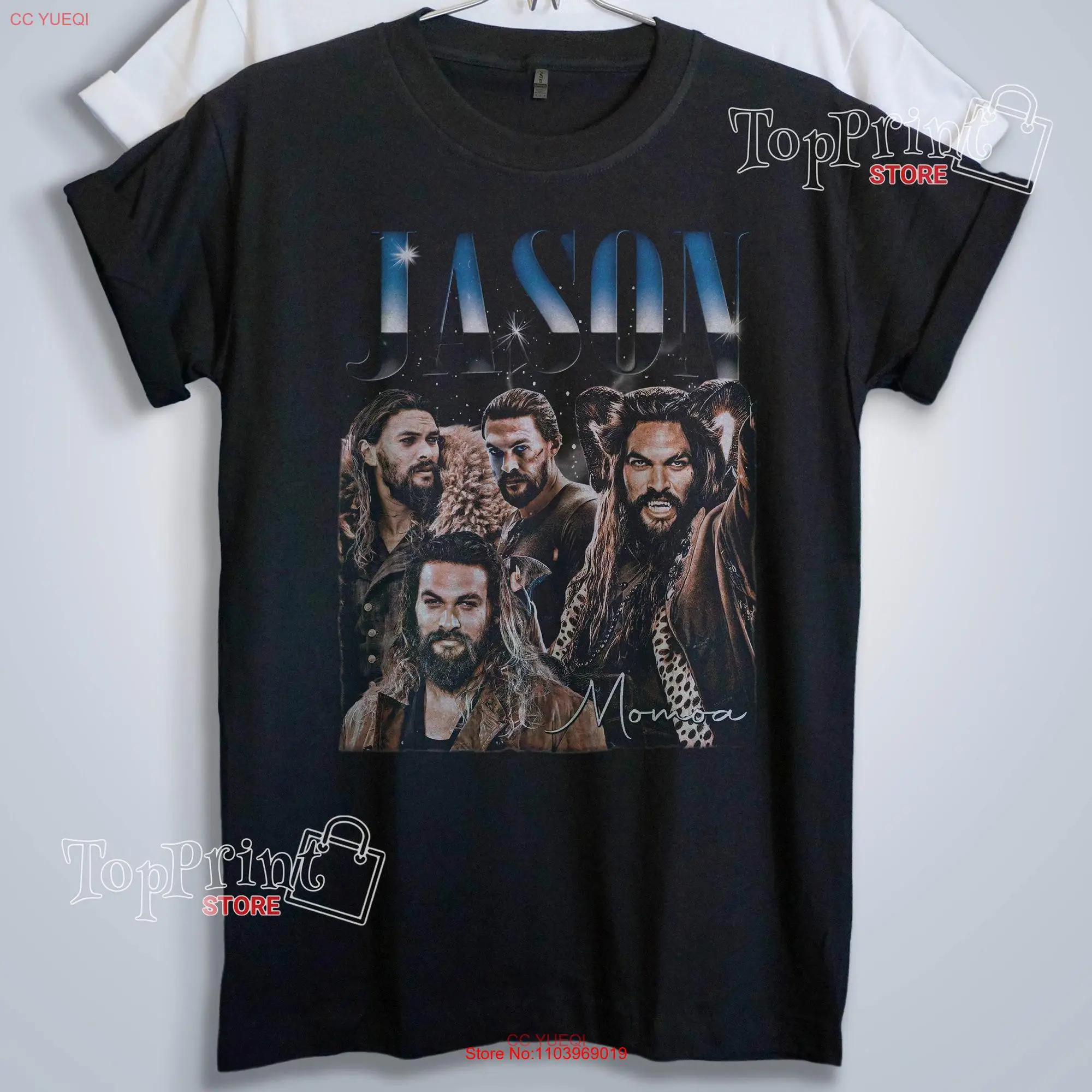 Футболка с длинным или коротким рукавом, в стиле 90-х