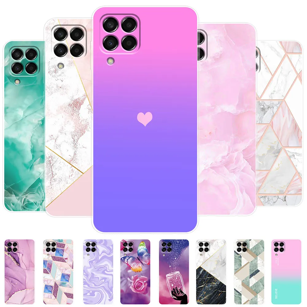 Custodia Per Samsung M33 5G Custodia M53 5G Custodia Morbida In Silicone Trasparente Per Samsung Galaxy M33 5G Custodia Per Telefono Galaxy M53 5G 6.7