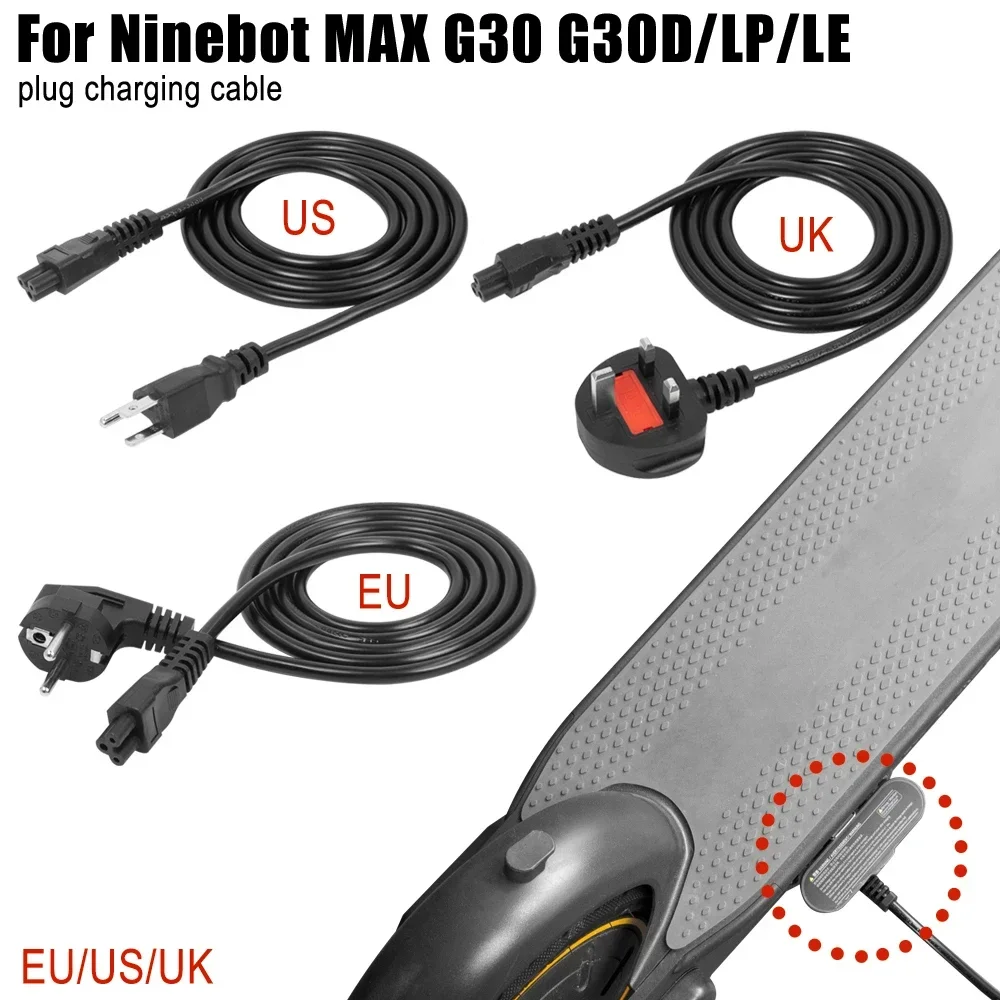 Universal Battery Charge Cable with Global Plug Options