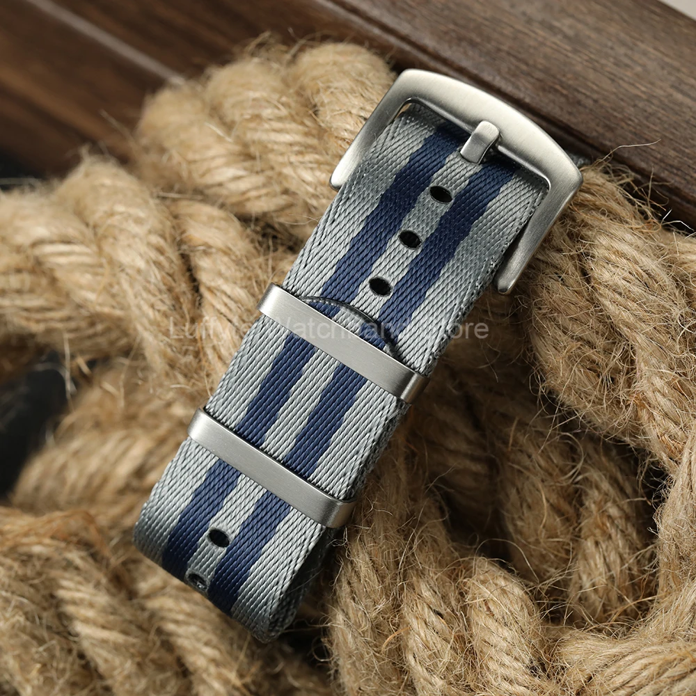 Premium Soft Nylon Watch Strap - Men's Watch Band Accessory