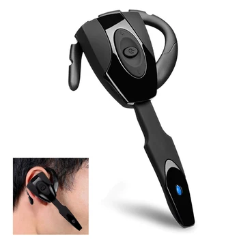 Wireless Headphones Business Earphones Bluetooth-Compatible Headset Microphone Standby Car Driving Sport Handsfree Rechargeable 1