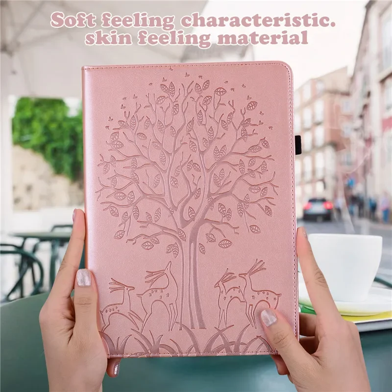 Cute Deer Carteira Capa para Samsung Capa para Galaxy Tab a9 Plus Tab a9 8.7 Tab a9 Plus 11 - Imagem 2