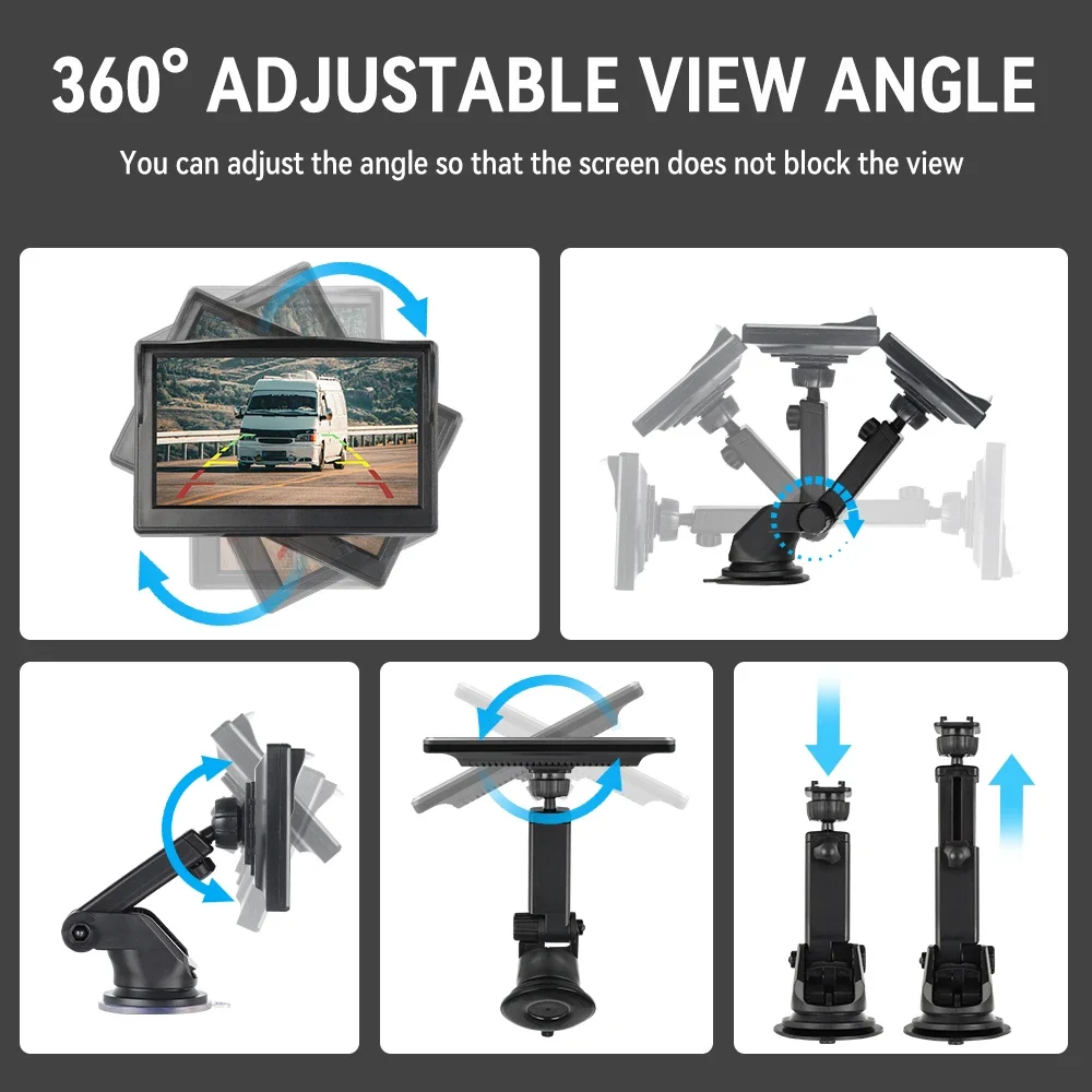 MJDOUD  Ĺ ī޶, Ʈ   , 24V ߰ ð,  ī޶, HD ũ,  ġ, 5 ġ