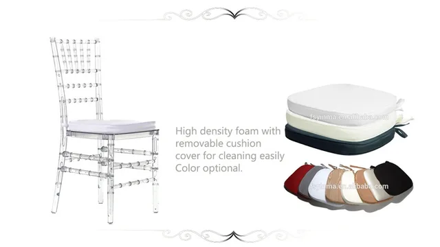 クリアスツール結婚式場チャペル使用品チェア