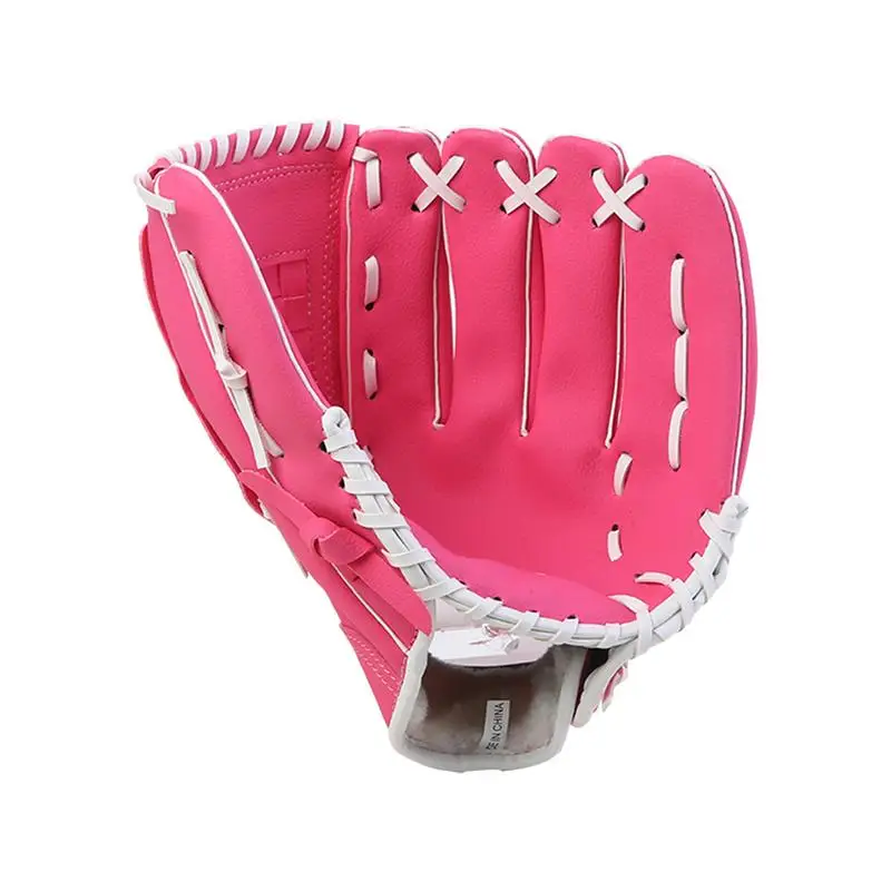 Outdoor Sports Baseball Glove Softball Practice Equipment 10.5/11.5/12.5 Inch Left Hand Kids Adults Men Women Training