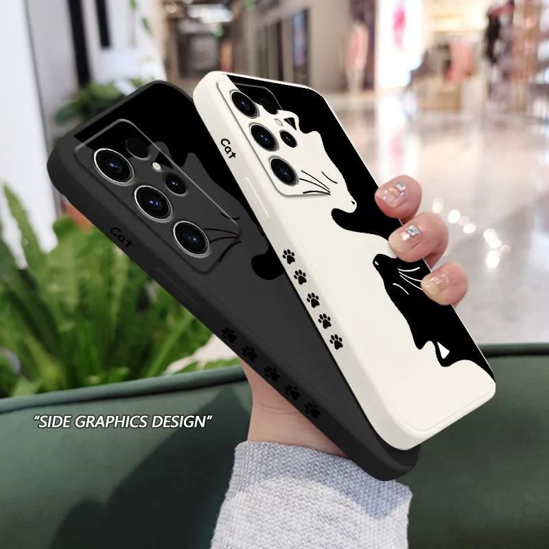 Adorable Hug Cat Phone Case Cover