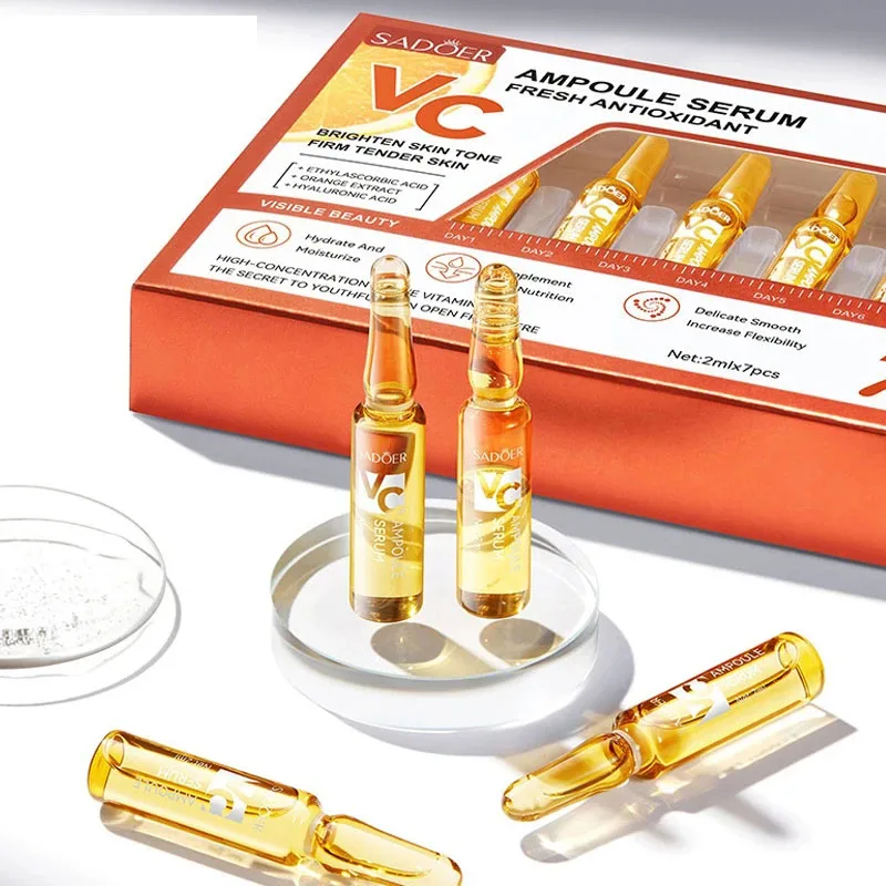 

Антиоксидантная эссенция витамина С, увлажняющая ампульная эссенция для лица, эссенция витамина С, средство по уходу за кожей лица, базовый уход за лицом