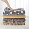 Flannel Pet Sleeping Mat Dog Bed Cat Litter Puppy Bed Dog Sofa Lovely Mattress Cushion for Small Large Dog Blanket Pet Supplies 3